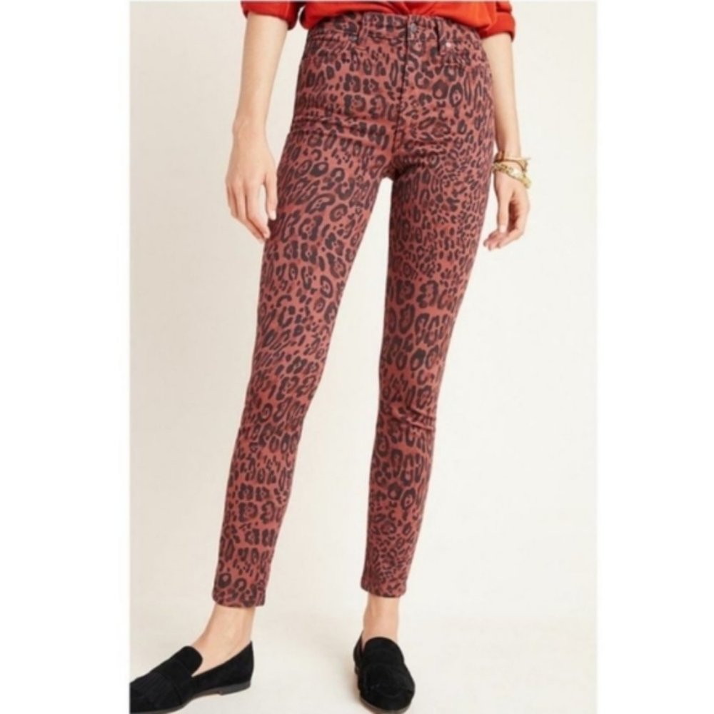 NEW Joe's The Charlie Leopard Jeans Women's Size 25